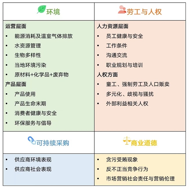 【圖5】EcoVadis評(píng)估涵蓋的4大主題、21個(gè)問(wèn)題（標(biāo)準(zhǔn)）.jpg